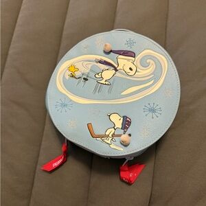 Vera Bradley Blue Snoopy Cosmetic Bag